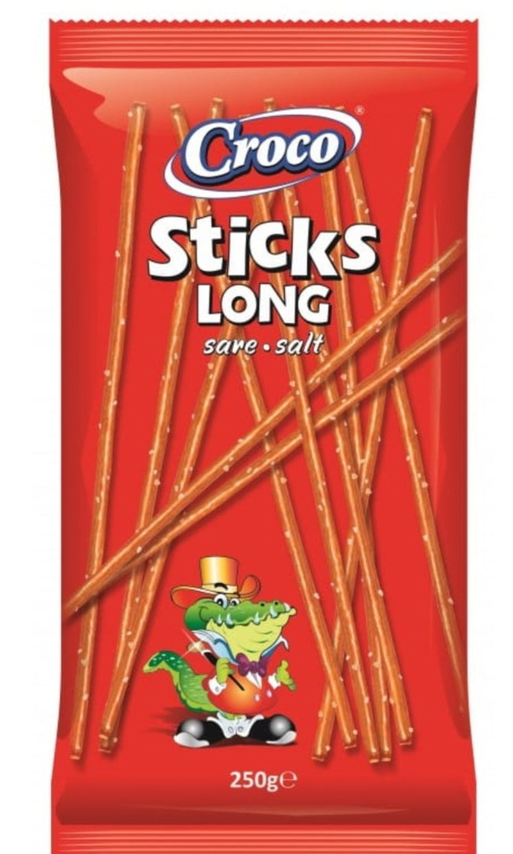 Croco Sticks Long Salt 250g | كروكو اصابع مملحة طويلة