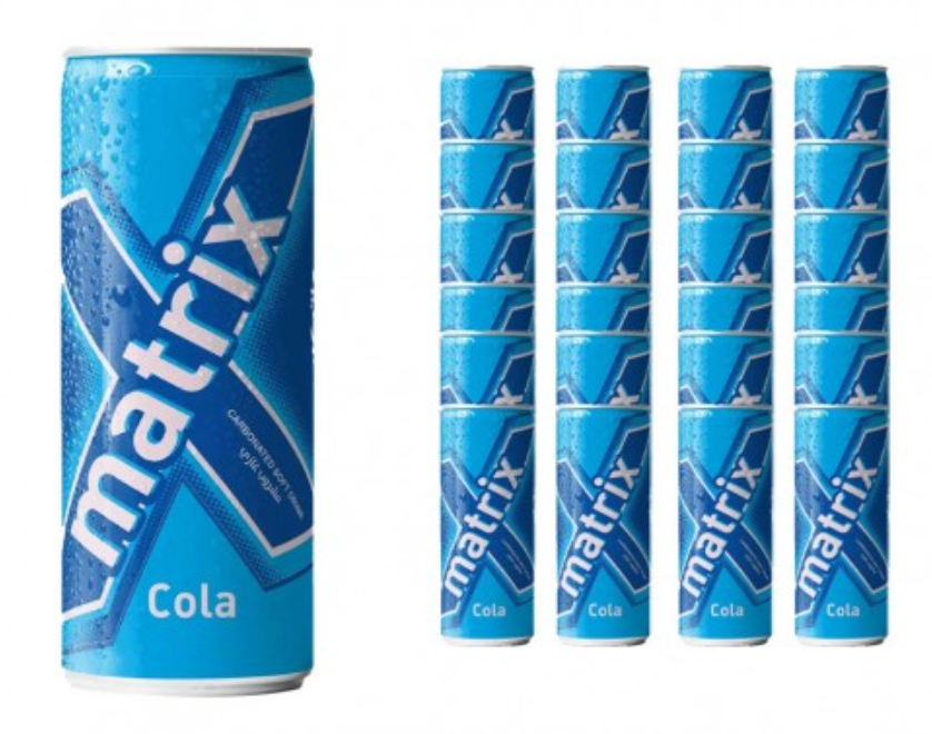 Matrix Cola Drink 250ml Box of 24 | ماتريكس كولا