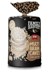 Family Harvest Multigrain Cakes 100g | كعك الارز بالحبوب الكاملة