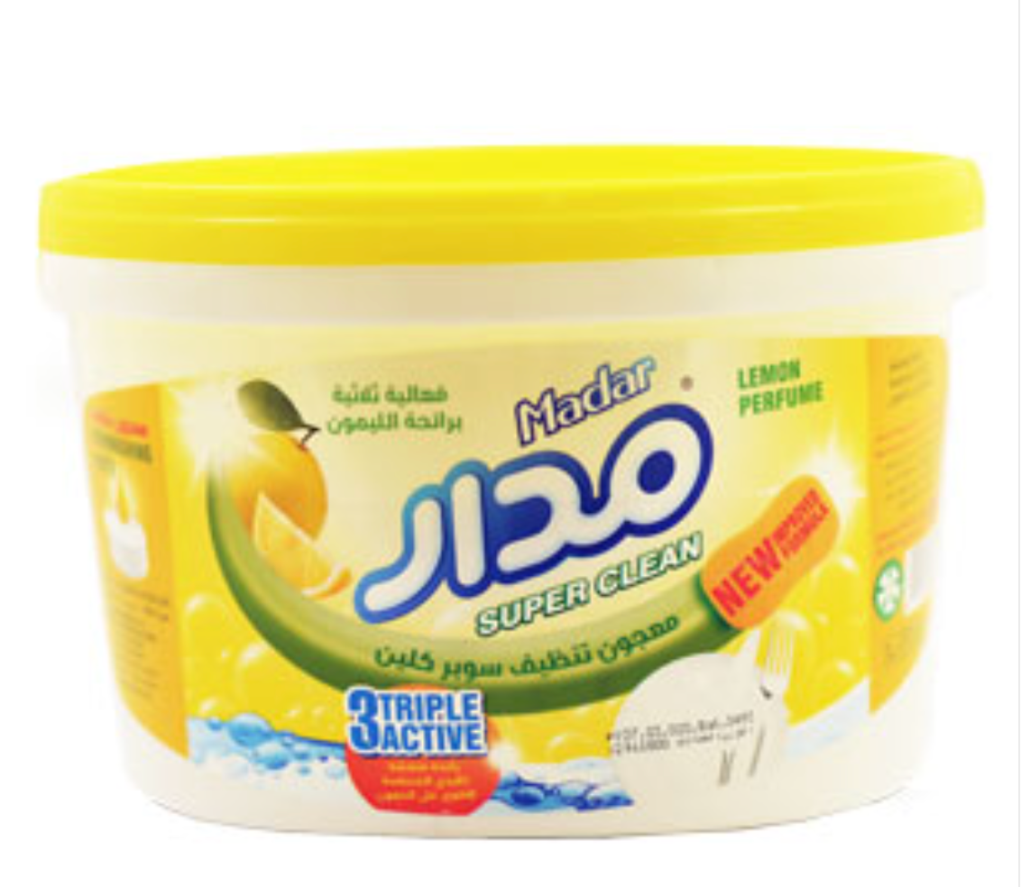 Madar Dishwashing Paste Lemon 800g | مدار معجون التنظيف