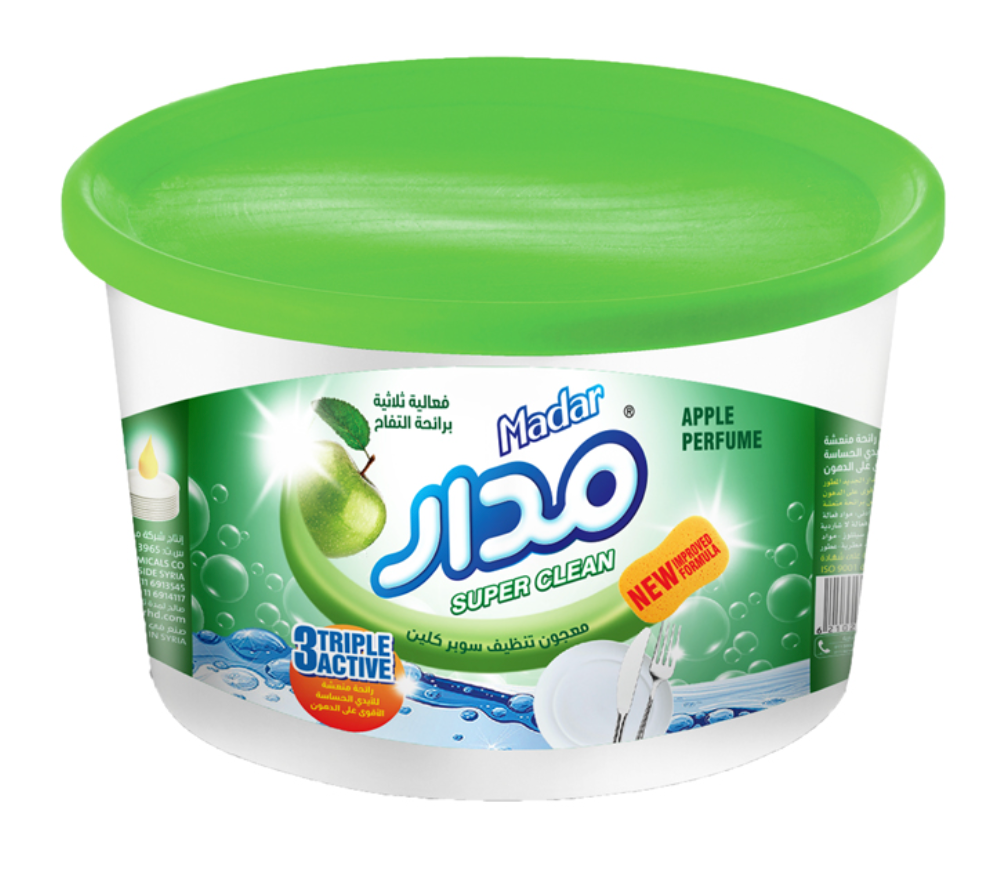 Madar Dishwashing Paste Green Apple 800g | مدار معجون التنظيف