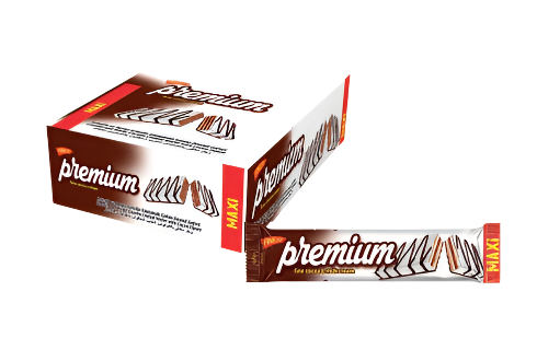 Premium White Cocoline & Cocoa Wafer 12x25g | بريميوم ويفر ابيض وكاكاو