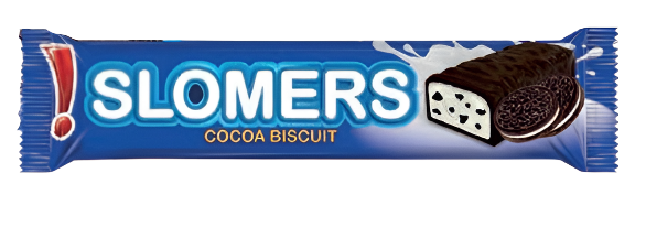 Slomers Cocoa Biscuit Bar 60g | بسكويت الشوكولاتة المحشو بالكريمة