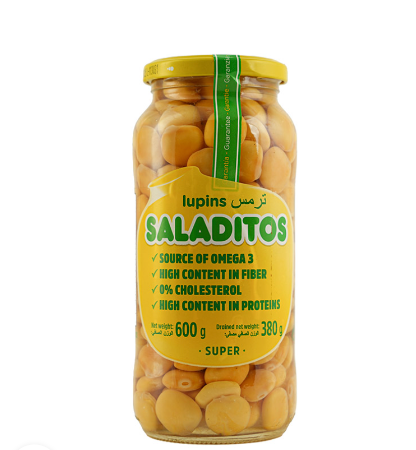 Saladito Spanish Lupins 600g | ترمس