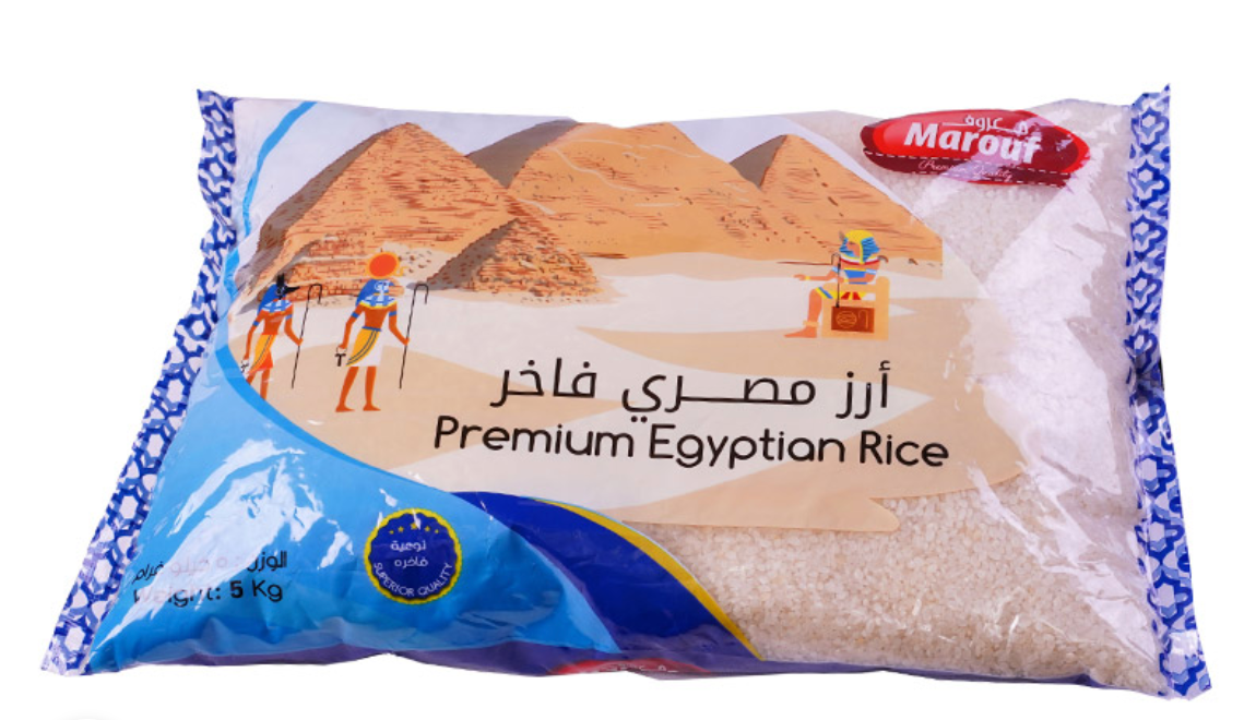 Marouf Premium Egyptian Rice 5Kg | معروف ارز مصري فاخر