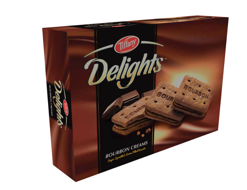 Tiffany Delights Bourbon Creams 200g | تيفاني بسكويت بالشوكولاتة