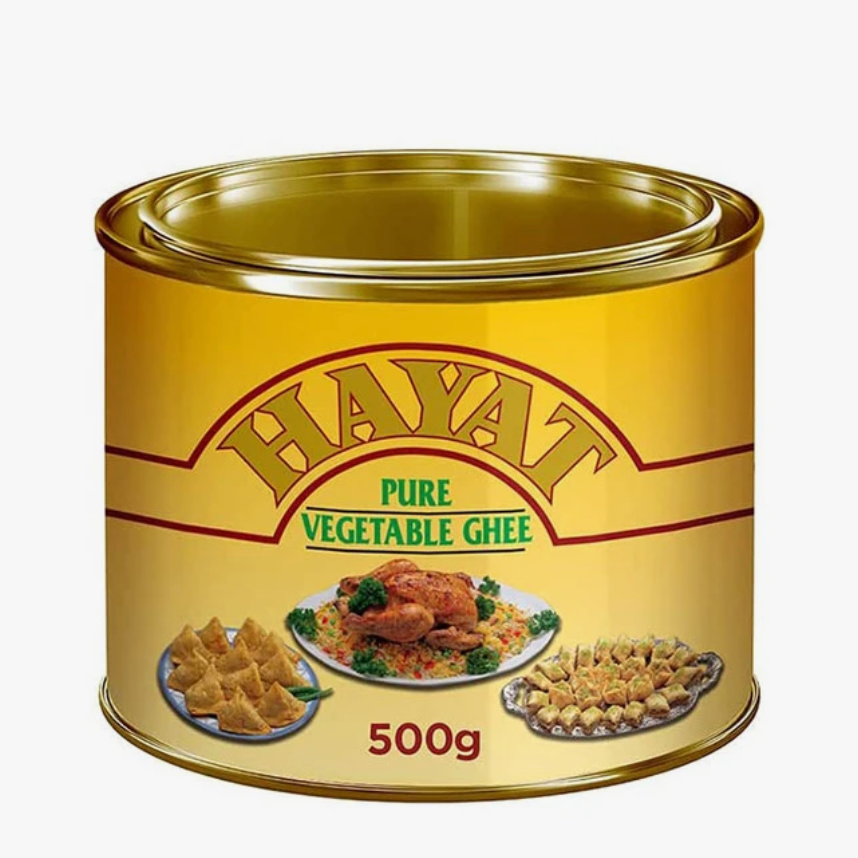 Hayat Vegetable Ghee 500g | حيات سمنة نباتية