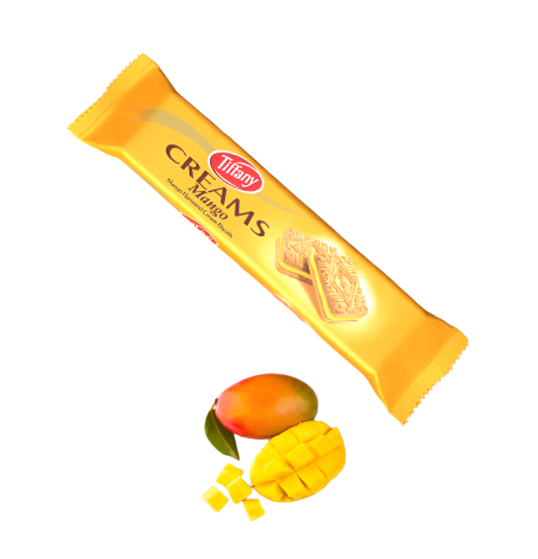 Tiffany Creams Mango 80g | تيفاني بسكويت محشي بالمانجو