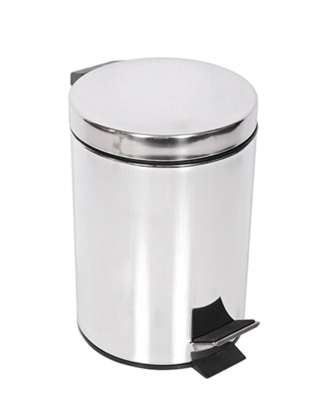 Moonlight Dustbin Steel 12L | سلة قمامة ستيل