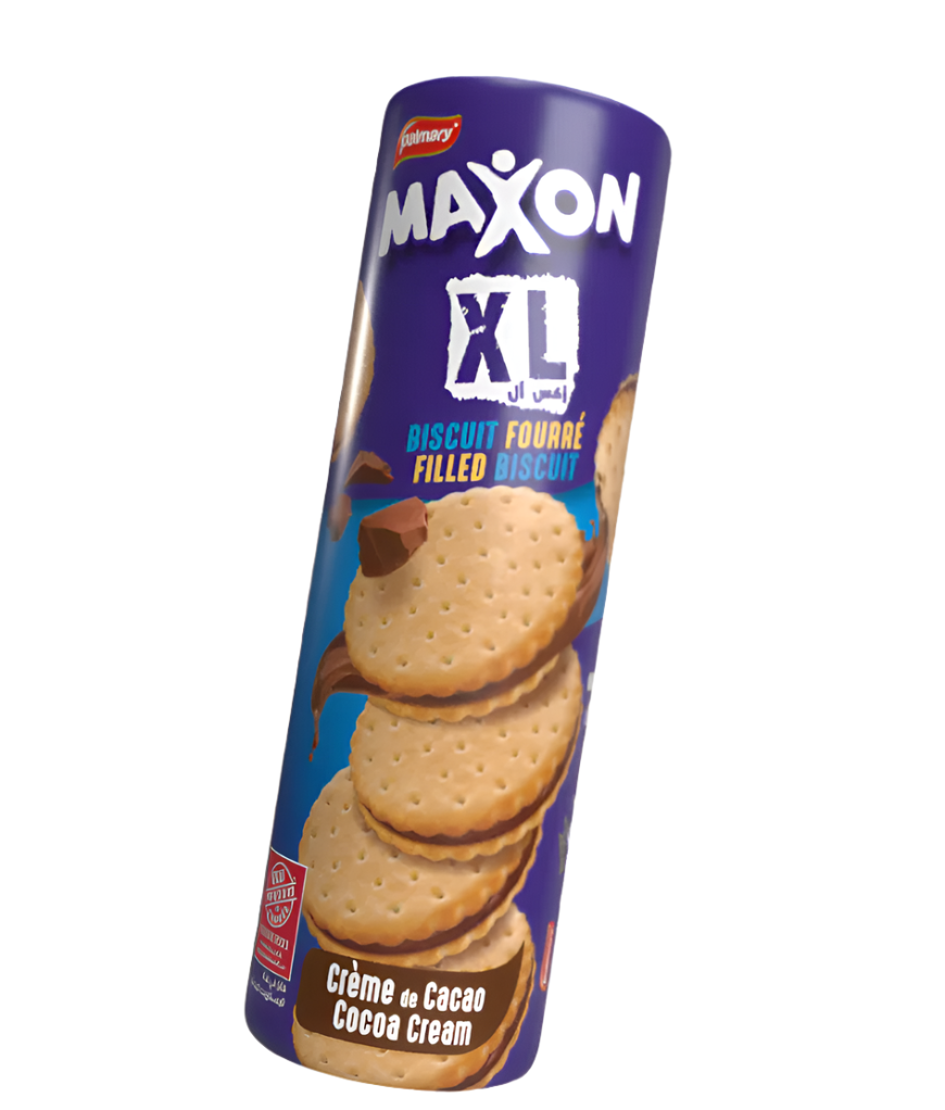 Maxon XL Biscuits with Cocoa Cream 400g | ماكسون بسكويت محشي بالشوكولاتة