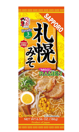 Japanese Noodles Sapporo Miso Ramen 186g | نودلز