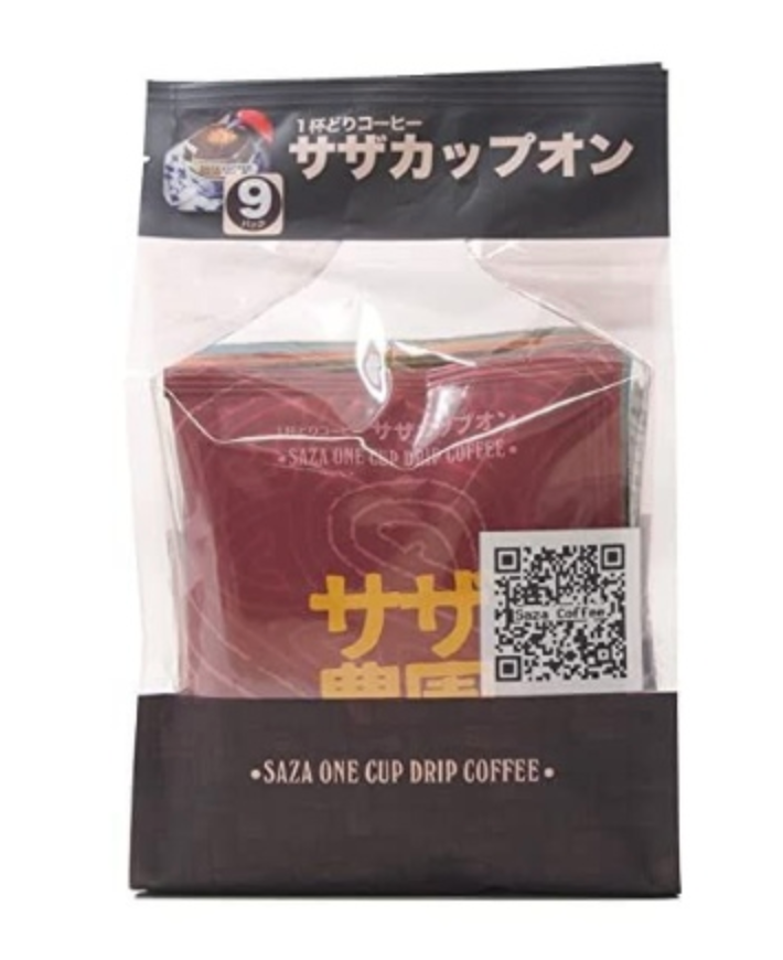 Japanese Saza One Cup Drip Coffee 9 Bags | ظروف قهوة مع فلتر