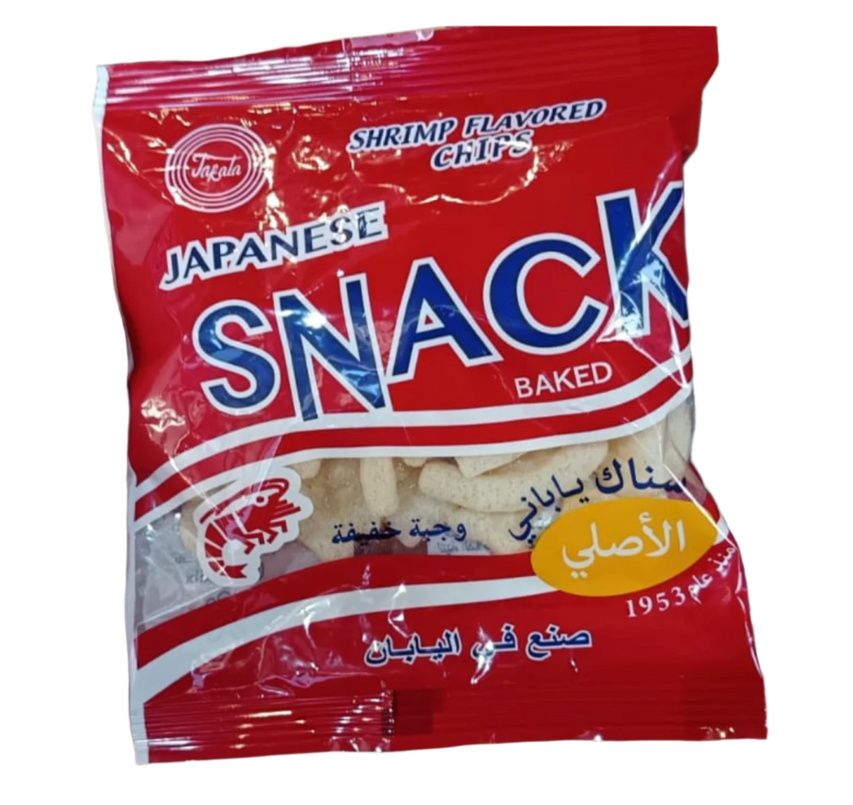 Japanese Shrimp Flavored Chips 18g | شيبس بنكهة الروبيان