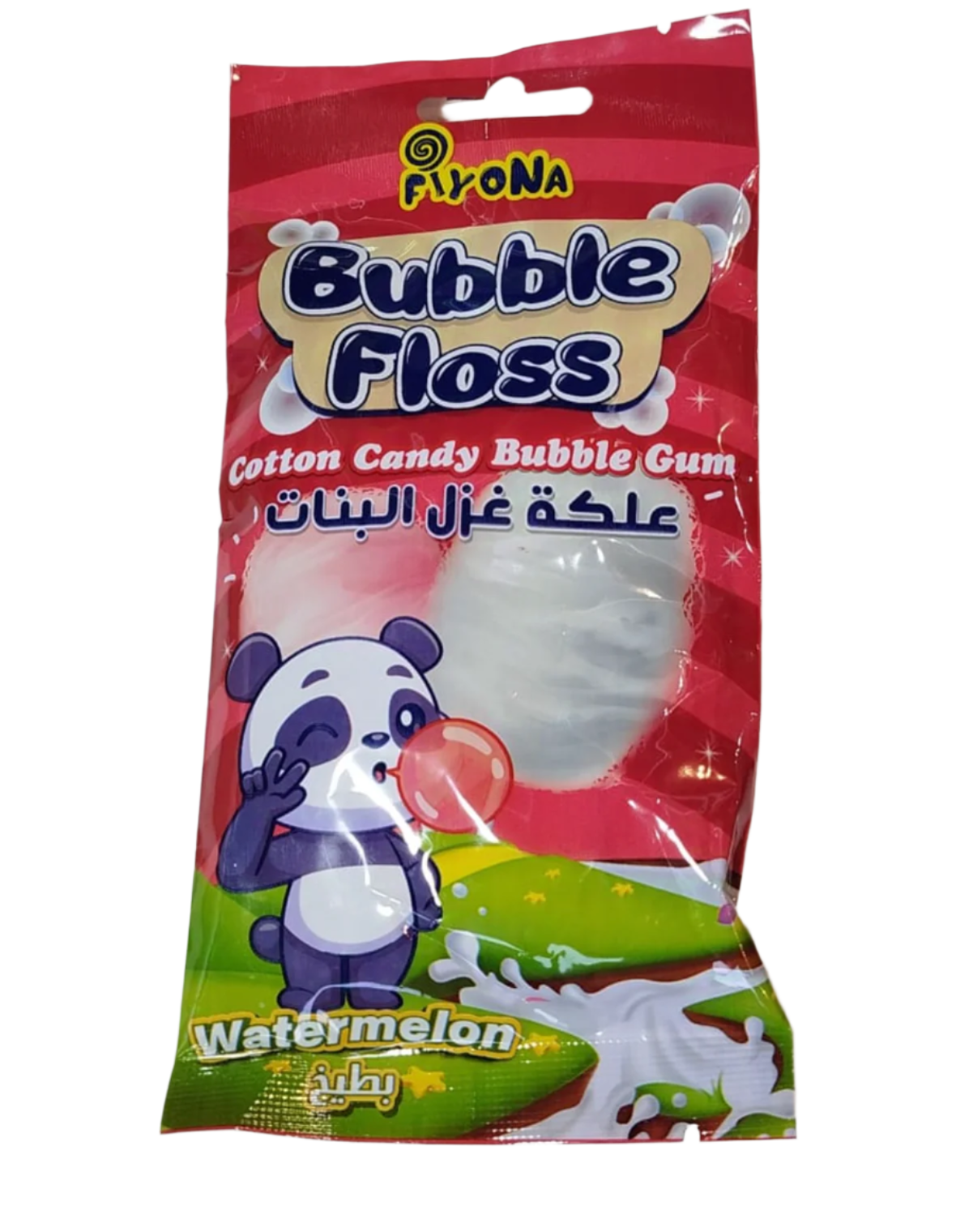 Fiyona Bubble Floss Watermelon 12g | علكة غزل البنات بالبطيخ