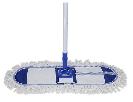 Moonlight Airport Mop 60cm White with Stick | ممسحة الارض بيضاء