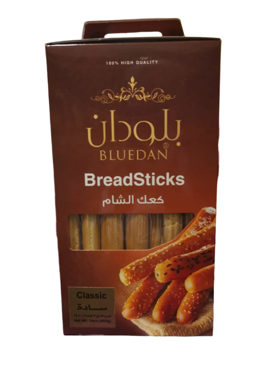 BlueDan Breadsticks Plain 400g | بلودان كعك الشام