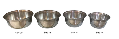 Aluminum Bowl Size 16 | وعاء المنيوم