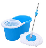 Moonlight Spin Mop Bucket with Plastic Bucket | طقم الممسحة والسطل الدوراني بلاستيك