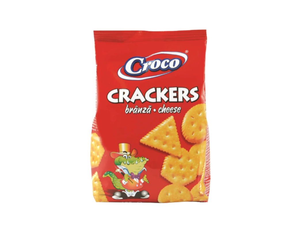 Croco Crackers Cheese 100g | كروكو كراكر بنكهة الجبنة