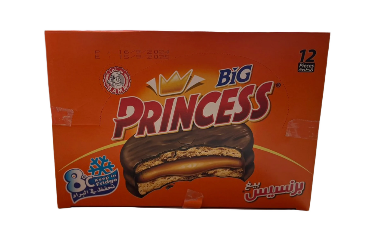 Big Princess Chocolate Wafer 12 x 40g | برنسيس ويفر الشوكولاتة كبير