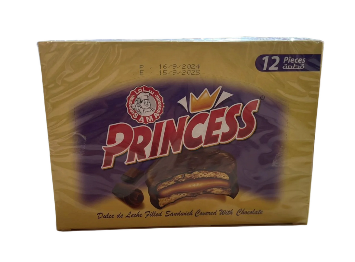 Princess Chocolate Mini Wafer 12 x 20g | برنسيس ويفر الشوكولاتة صغير