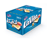 Lavita Milk Wafer 24 x 22g | لافيتا ويفر الحليب