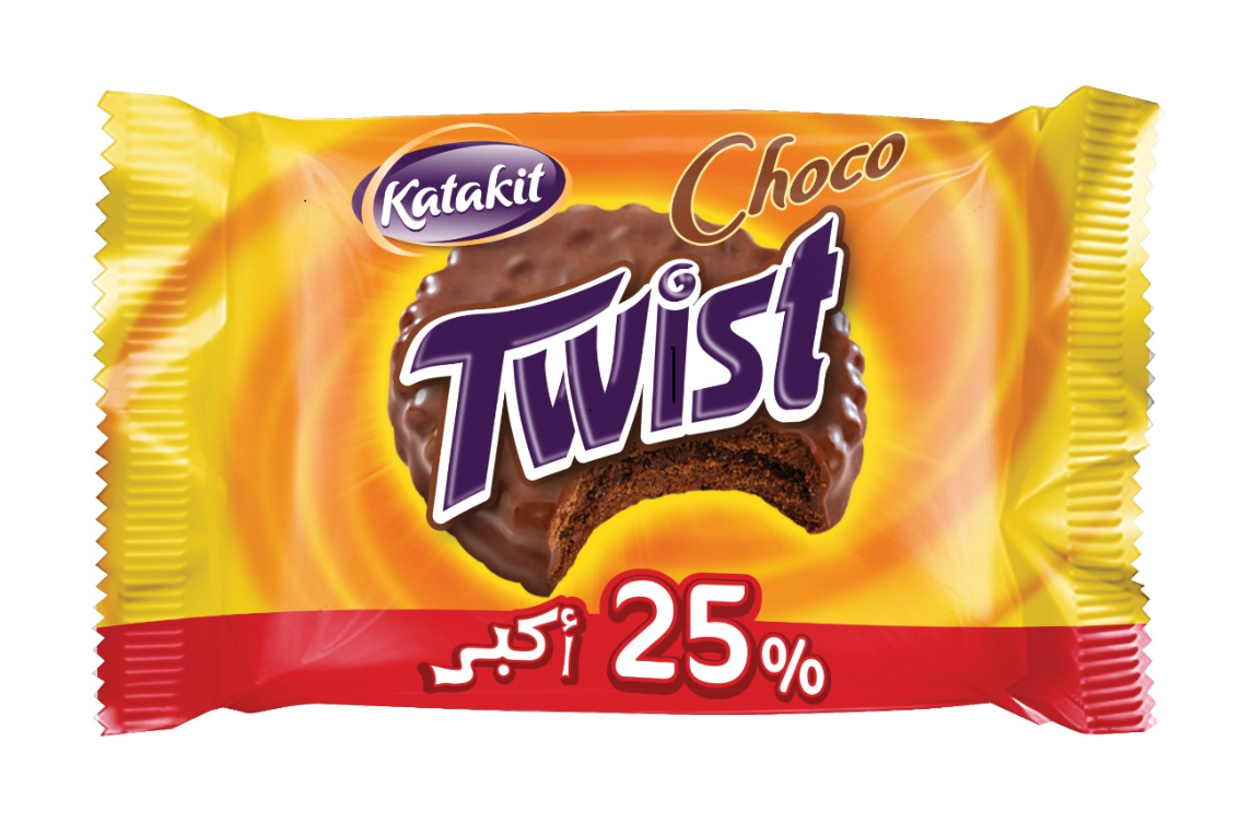 Twist Double Choco 12 x 27g | ويفر تويست بالشوكولاتة