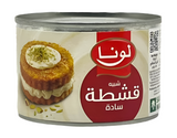 Luna St Cream Analogue Plain 155g | لونا قشطة سادة