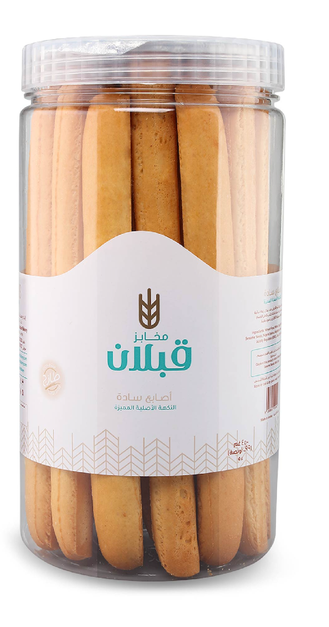 Qabalan Bread Sticks Classic 350g |  كعك أصابع سادة