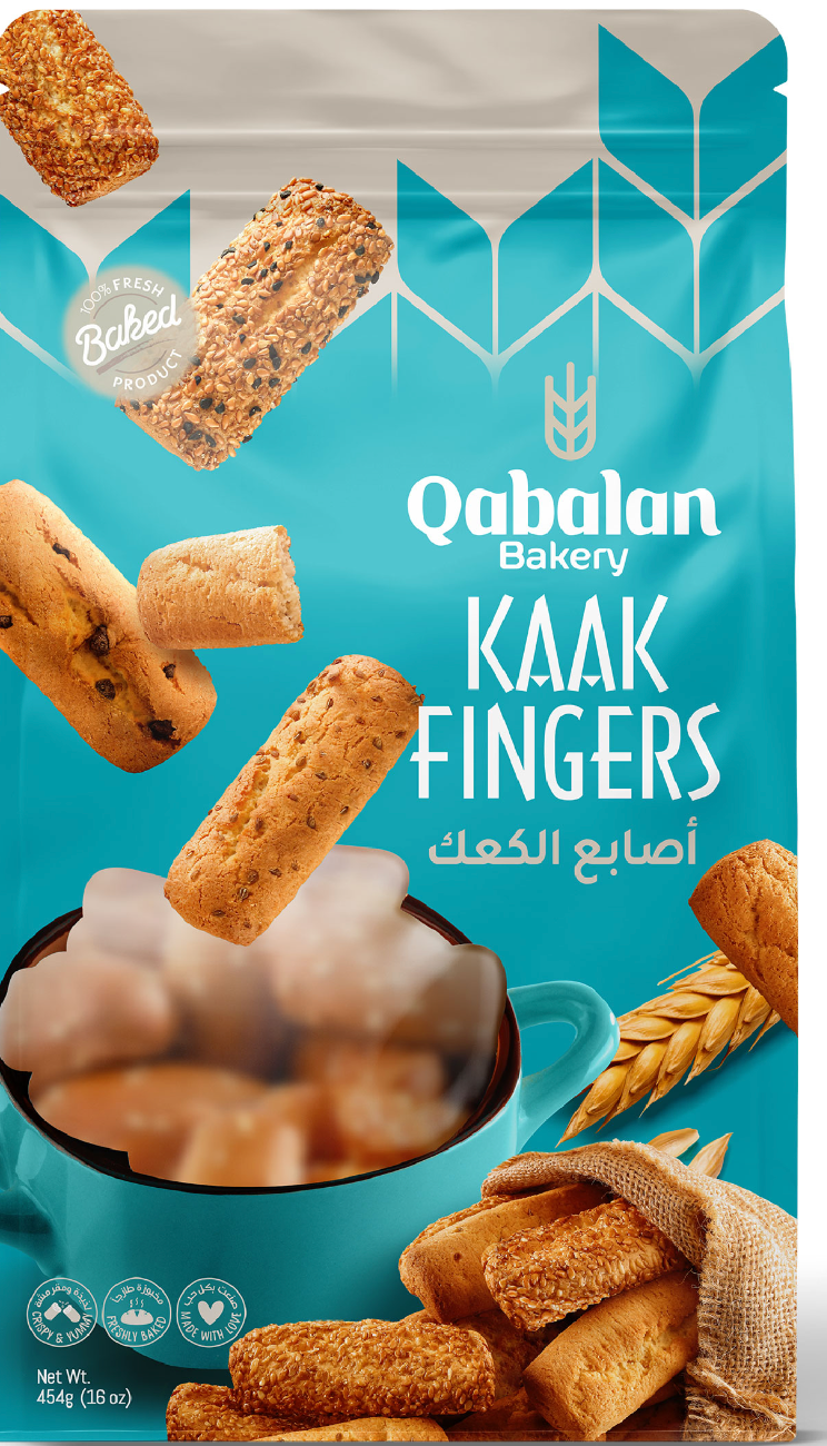 Qabalan Assorted bread fingers bags 450g