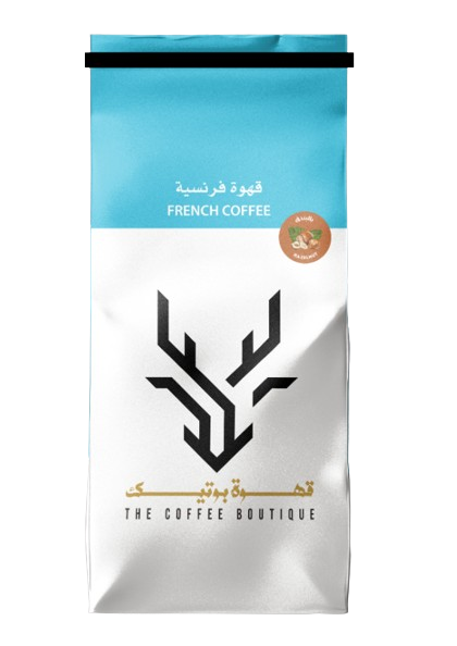 Boutique Hazelnut French Coffee 250g | بوتيك قهوة فرنسية بالبندق