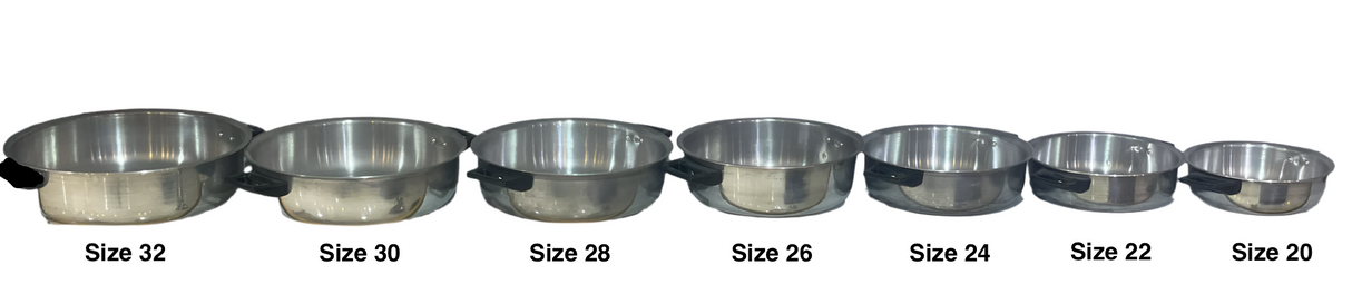 Cooking Pot with 2 Handles Size 28 | قدر للطهي المنيوم