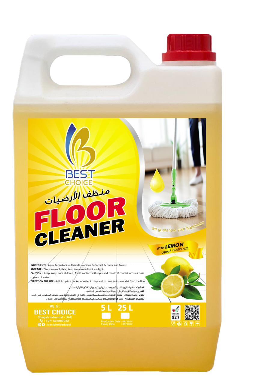 Best Choice Floor Cleaner Lemon 5L | منظف ارضيات بالليمون