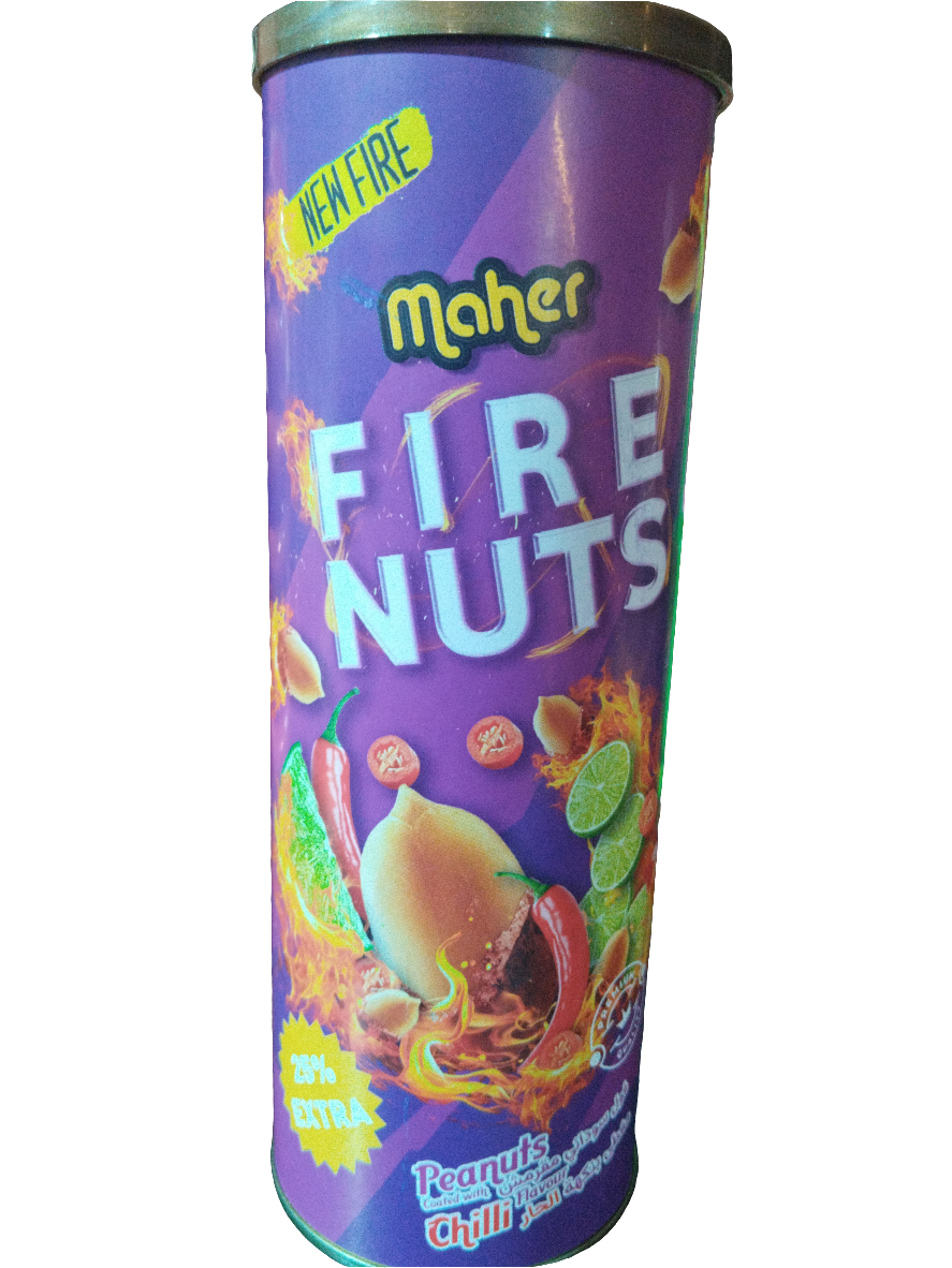 Maher Crunchy Peanuts Fire Chilli 250g