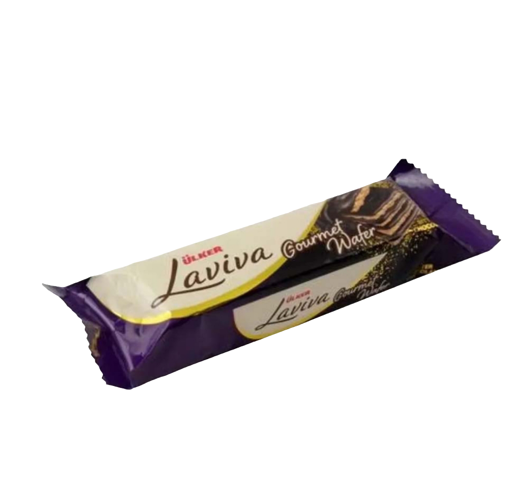 Ulker Laviva Gourmet Wafer Dark Chocolate 45g