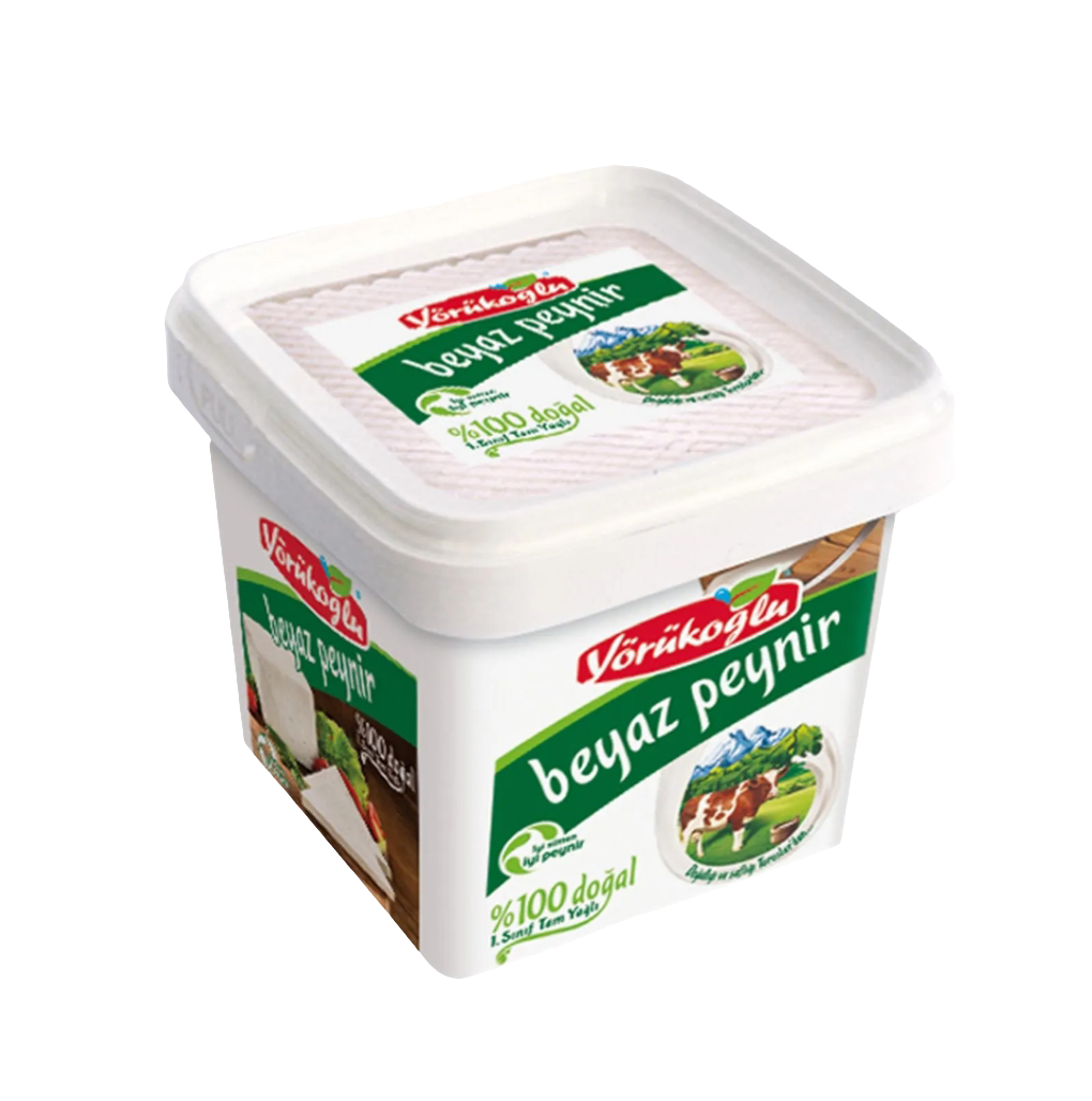 Yorukoglu White Cheese Full Fat 500g | جبنة فيتا كاملة الدسم