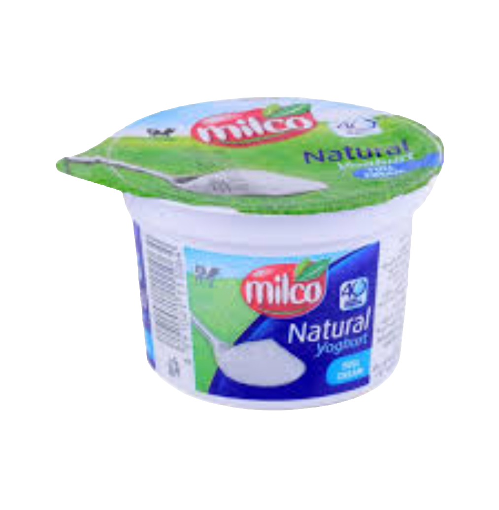 Milco Plain Fresh Yoghurt 170g