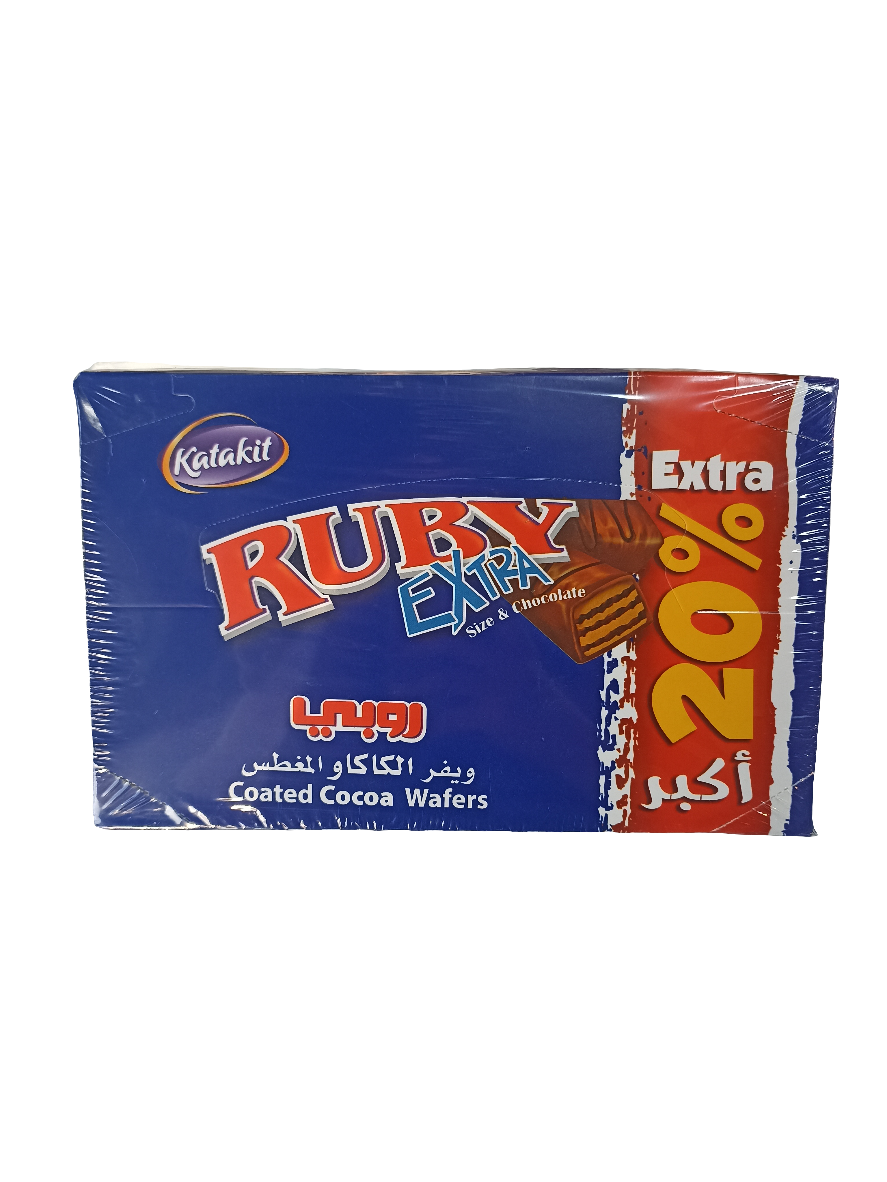 Ruby Wafer Chocolate 24 x 22g | روبي ويفر الشوكولاتة