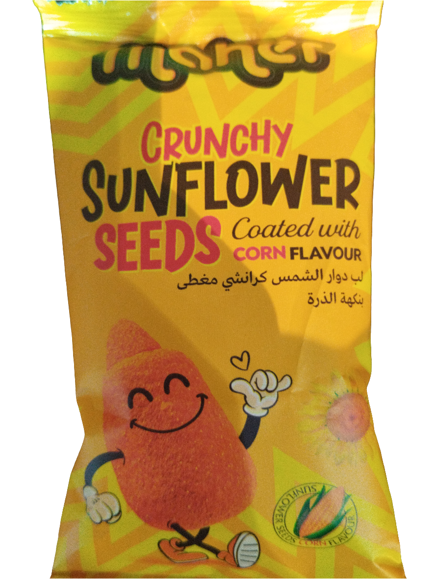 Maher Crunchy Sunflower Seeds Pulp Packet Corn 30g