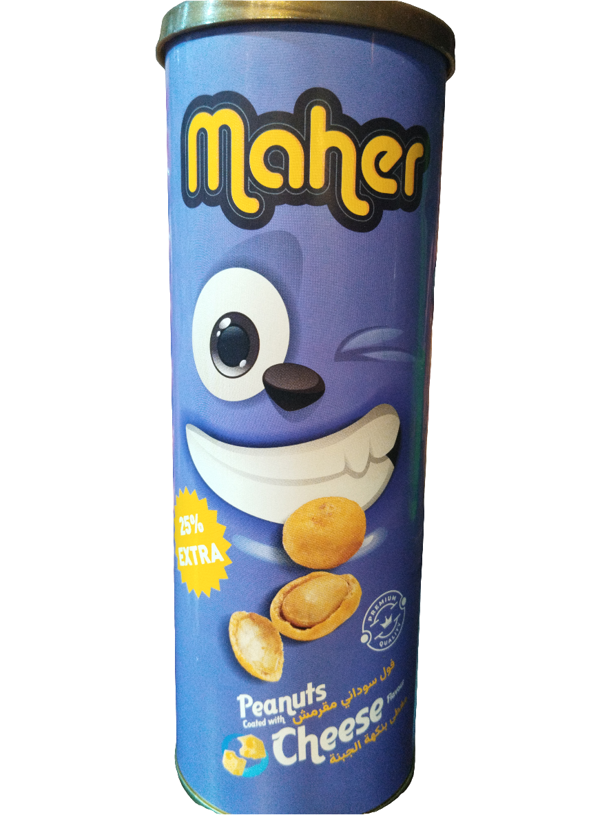 Maher Crunchy Peanuts Cheese 250g