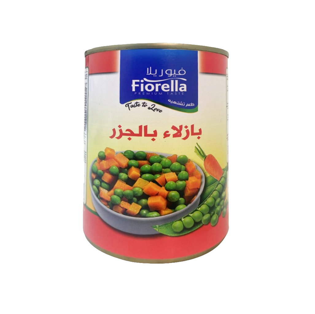 Fiorella Green Peas & Carrots 400g