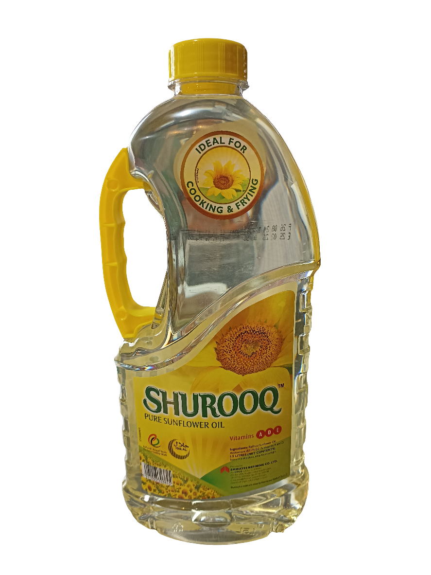 Shurooq Sunflower Oil 1.5L | شروق زيت عباد الشمس