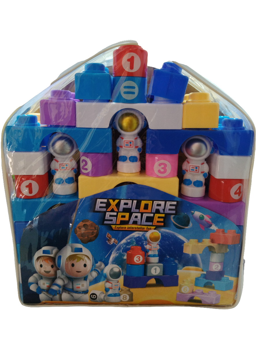 Explore Space Building Blocks Toy