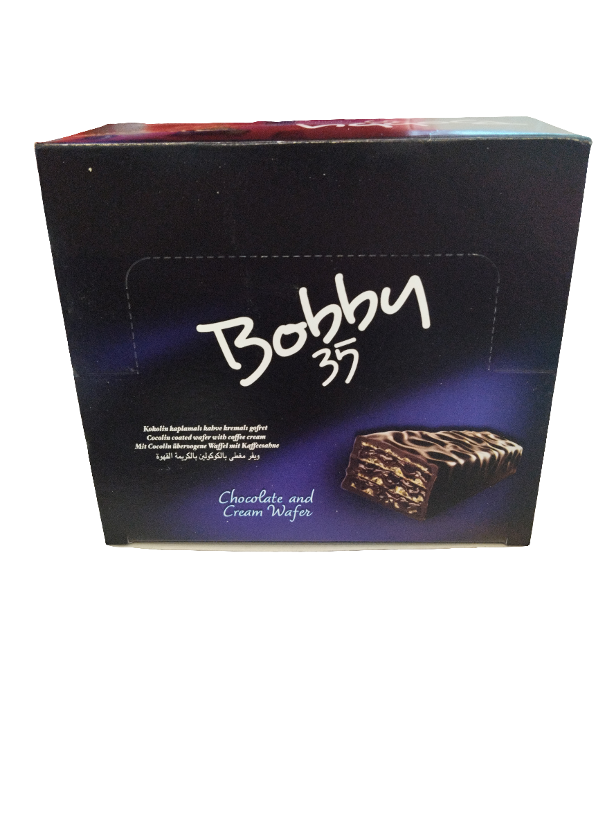 Bobby Coffee Wafer 12x25g | ويفر بكريمة القهوة