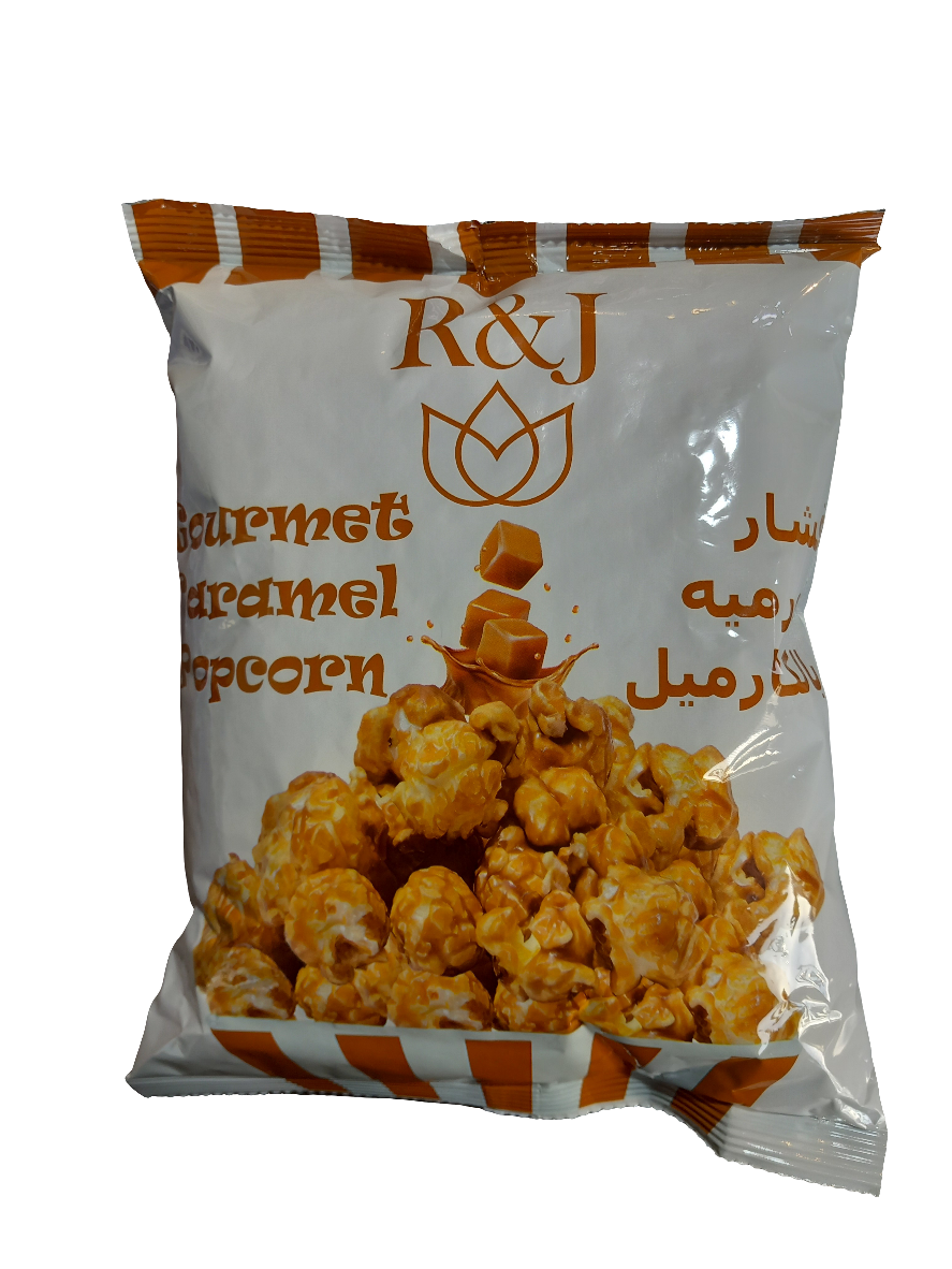 R&J Gourmet Caramel Popcorn 60g