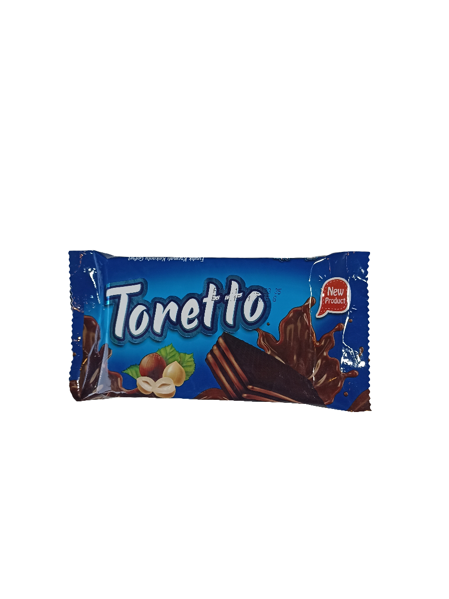 Toretto Cocoa Wafer with Hazelnut Cream 24x35g | ويفر الكاكاو مع كريمة القهوة