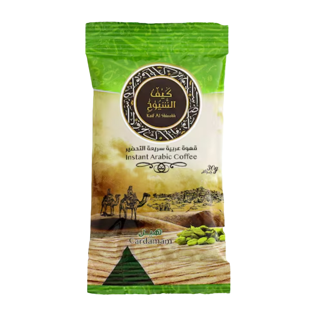 Kaif Al Shioukh Instant Saudi Coffe With Caradmom 30g