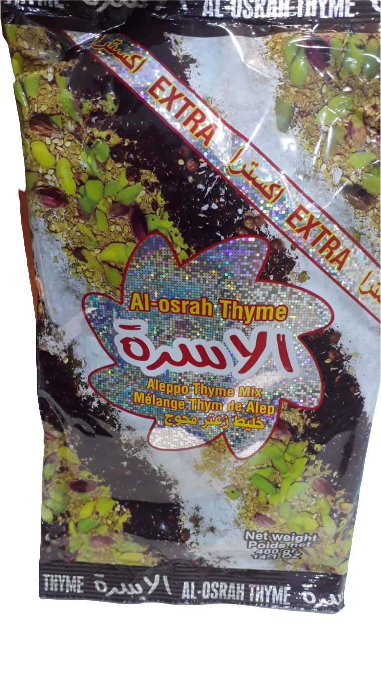 Al Osrah Thyme Mix 400g | خليط زعتر الأسرة