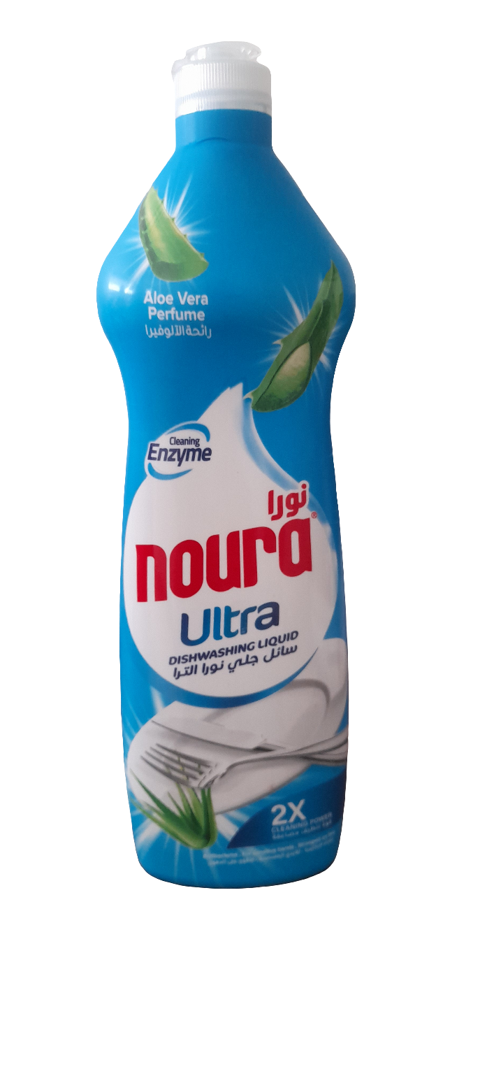 Noura Super Dishwashing Liquid Aloe Vera 800ml | نورا سائل جلي