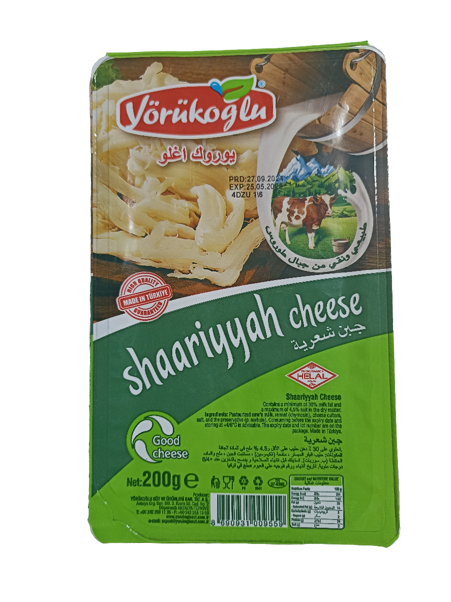 Yorukoglu String Shaariyah Cheese 200g